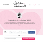 maedchenflohmarkt Gutschein 10 Euro fuer Dich und deinen Freund