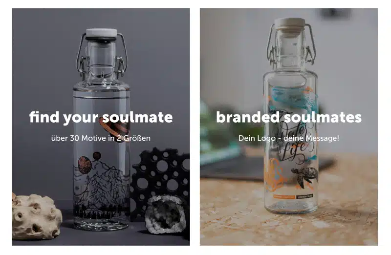 deine individuelle soulbottle Flasche - der soulmate