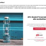 soulbottles Gutschein für Stundenten
