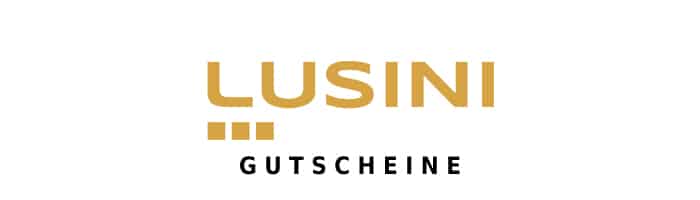 lusini Gutschein Logo Oben