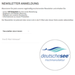 deutschesee Gutscheine newsletteranmeldung
