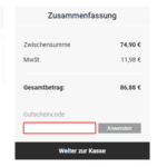 ggmgastro gutscheine warenkorb rabattcode 4x4