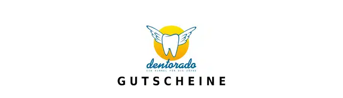 Dentorado Gutschein Logo oben