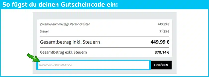 Helmexpress Gutschein einfuegen und sparen