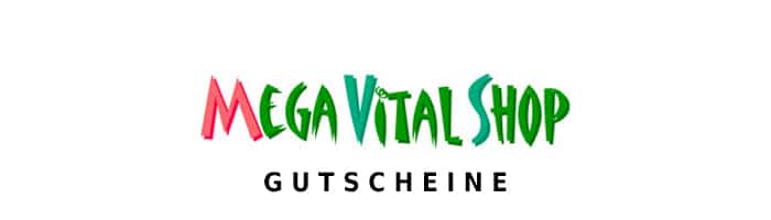MegaVitalShop Gutscheine Logo Oben