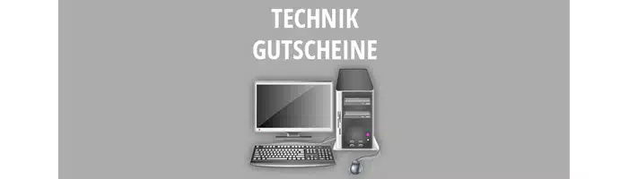 Technik Gutscheine