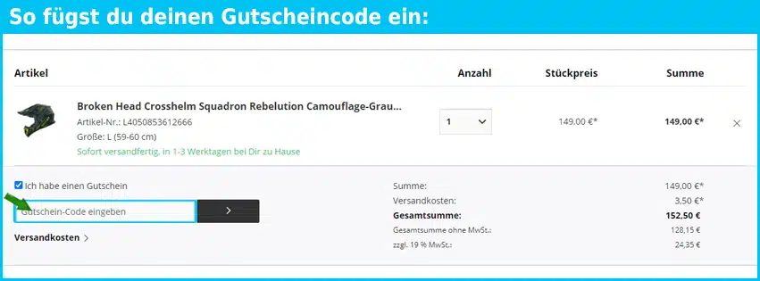 helme-maedl Gutschein einfuegen und sparen