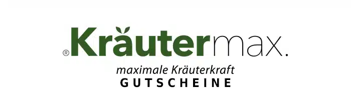 kraeutermax Gutschein Logo Oben