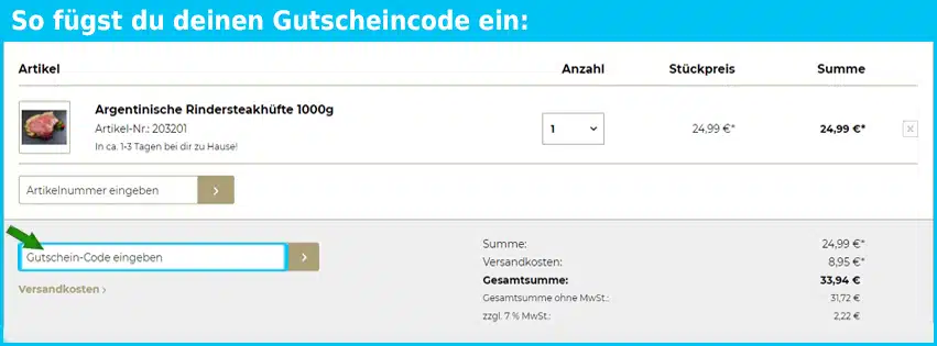 moselmetzger Gutschein einfuegen und sparen