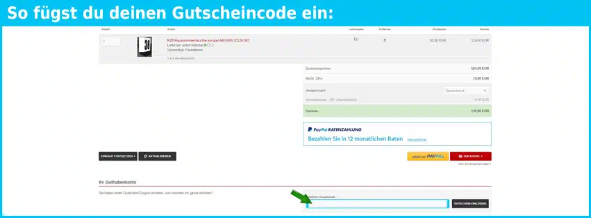 ams-elektro Gutschein einfuegen und sparen