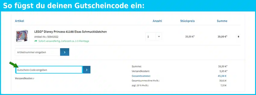 maltessa-toys Gutschein einfuegen und sparen