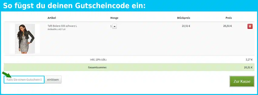 chililips Gutschein einfuegen und sparen