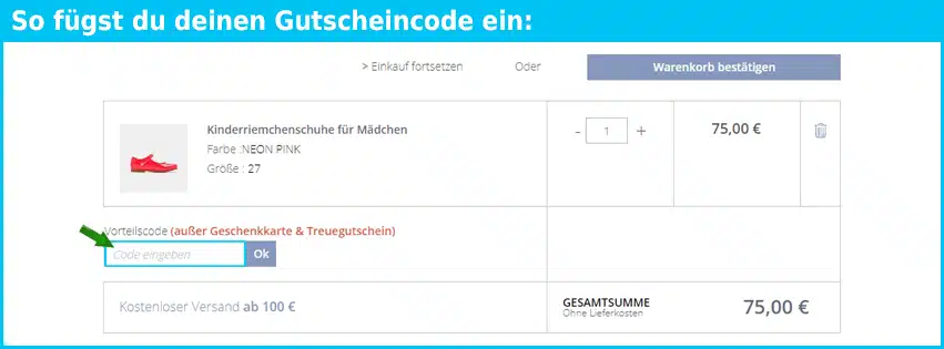 jacadi Gutschein einfuegen und sparen
