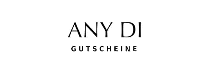 any-di Gutschein Logo Oben