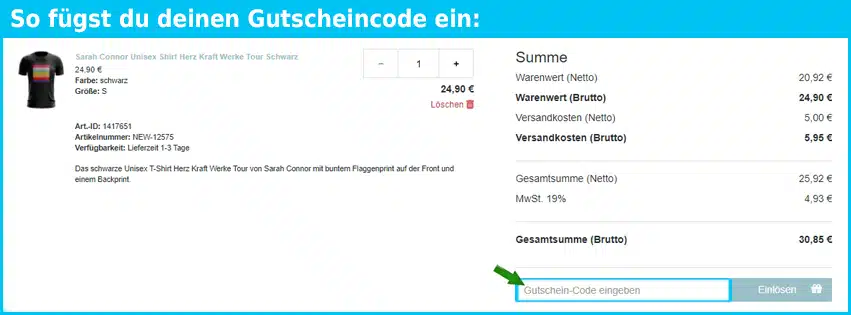 miss-cee.shop Gutschein einfuegen und sparen