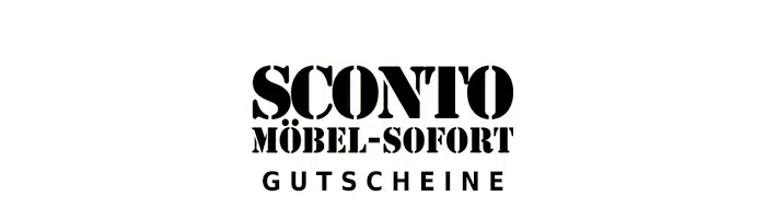 sconto Gutschein Logo Oben