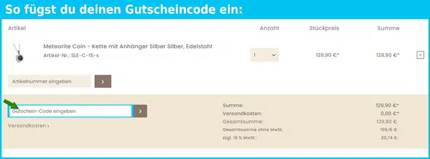 wideabove Gutschein einfuegen und sparen
