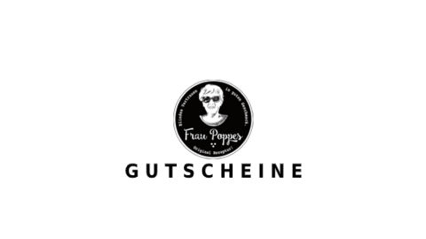 fraupoppes Gutschein Logo Seite