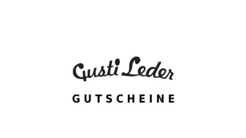 gusti-leder Gutschein Logo Seite