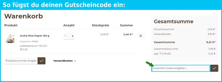 pro-biomarkt Gutscheine - gutscheincode eingeben und sparen