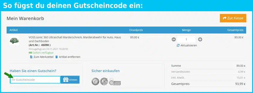 weidezaun.info Gutscheine - gutscheincode eingeben und sparen