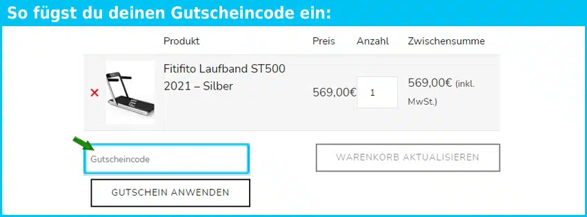 fitifitosport Gutscheine - gutscheincode eingeben und sparen