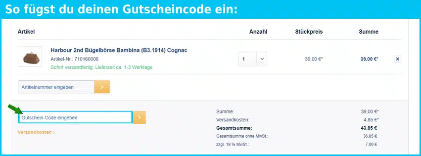 profibag Gutscheine - gutscheincode eingeben und sparen