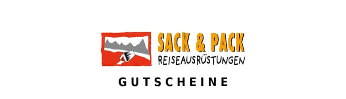 sackpack Gutschein Logo Oben