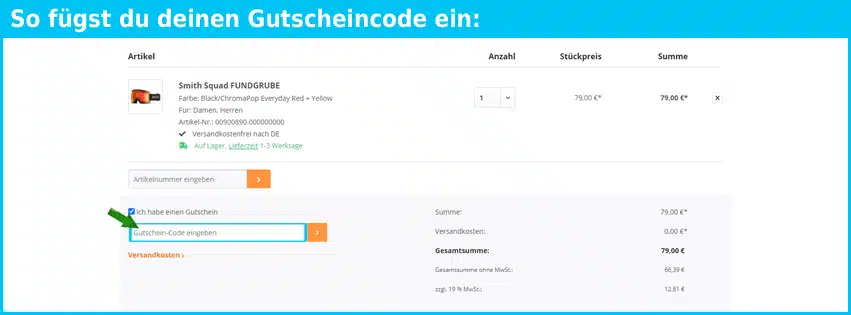 fun-sport-vision Gutscheine - gutscheincode eingeben und sparen