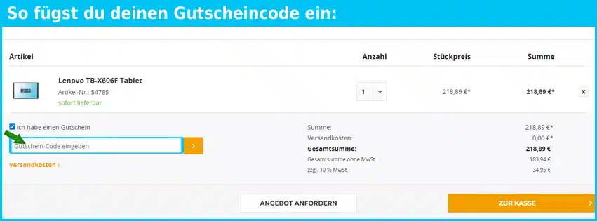 mediadeal Gutscheine - gutscheincode eingeben und sparen