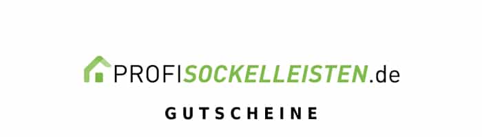 profisockelleisten.de Gutschein Logo Oben