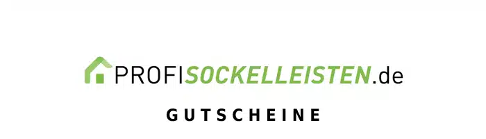 profisockelleisten.de Gutschein Logo Oben