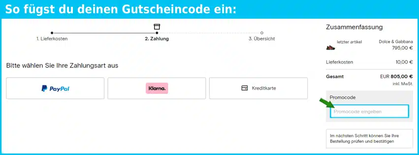 farfetch Gutscheine - gutscheincode eingeben und sparen