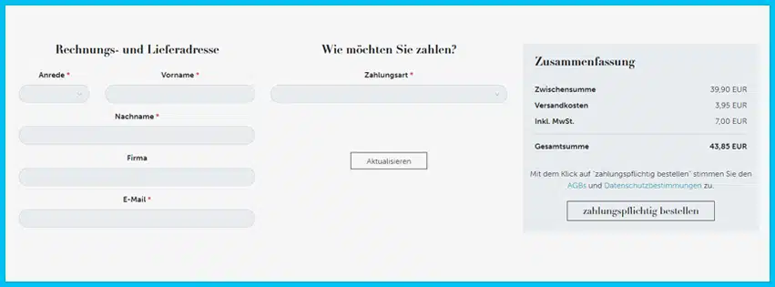 iatitai Gutscheine - Warenkorb