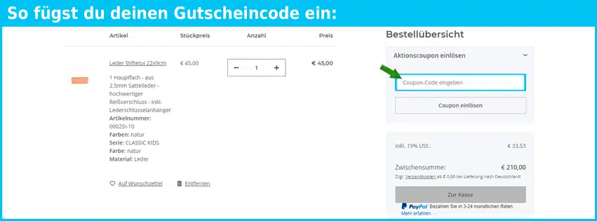 ruitertassen Gutscheine - gutscheincode eingeben und sparen