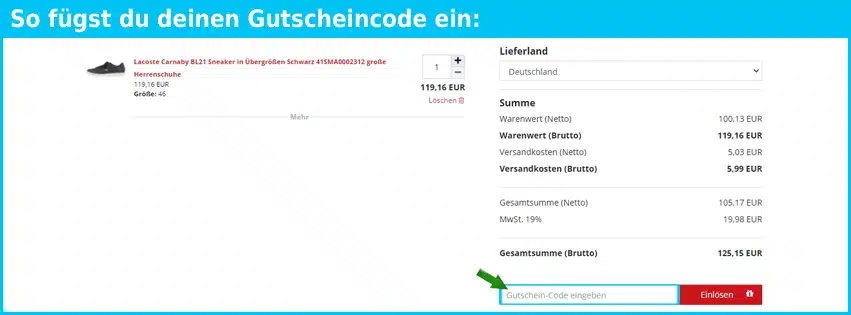 schuhplus Gutscheine - gutscheincode eingeben und sparen