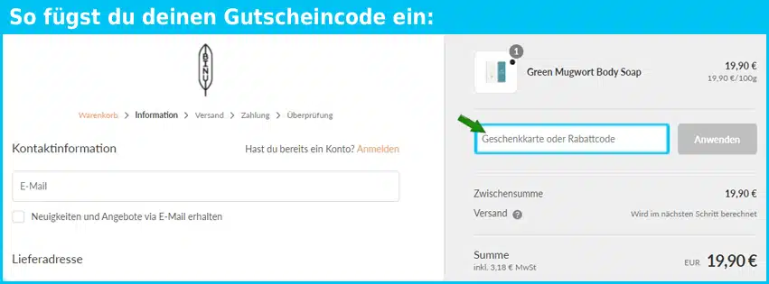 binu-beauty Gutscheine - gutscheincode eingeben und sparen