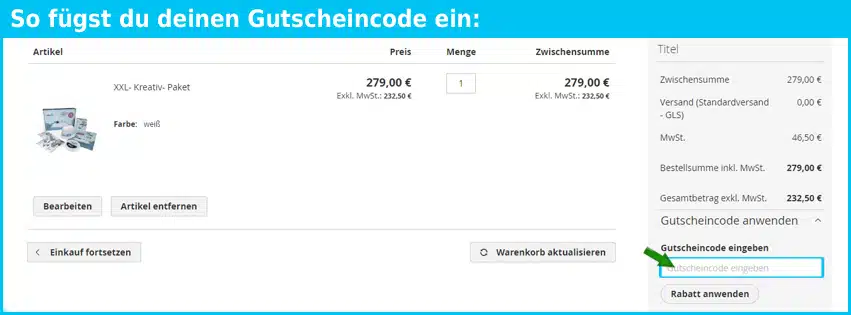 emark colop Gutscheine - gutscheincode eingeben und sparen