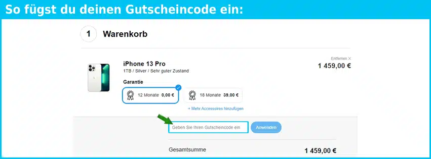 mresell Gutscheine - gutscheincode eingeben und sparen