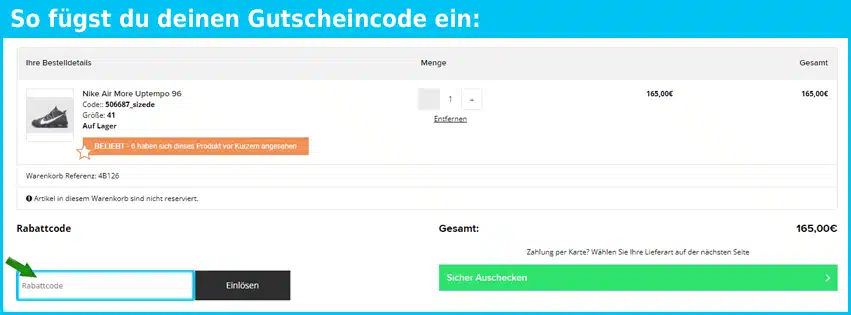 sizeofficial Gutscheine - gutscheincode eingeben und sparen