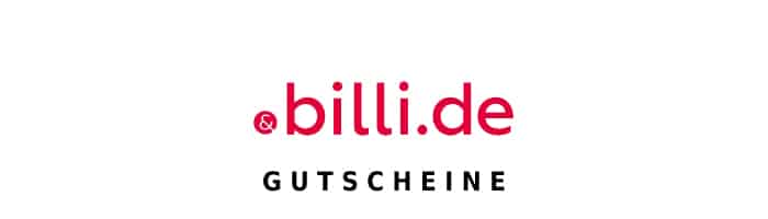 billi.de Gutschein Logo Oben