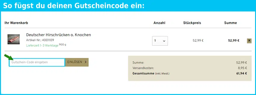 doncarne Gutscheine - gutscheincode eingeben und sparen