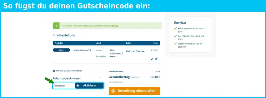 gutmarkiert Gutscheine - gutscheincode eingeben und sparen