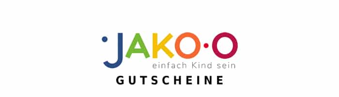 jako-o Gutschein Logo Oben