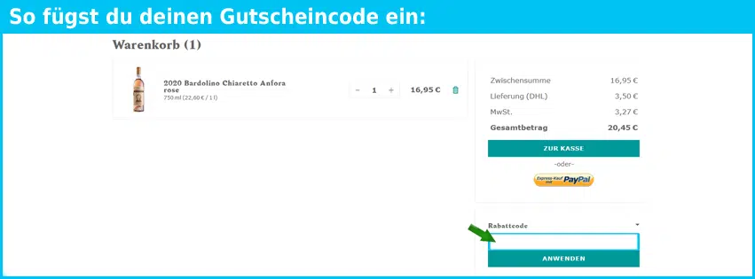 vomfass Gutscheine - gutscheincode eingeben und sparen