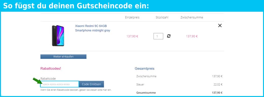 cw-mobile.de Gutscheine - gutscheincode eingeben und sparen