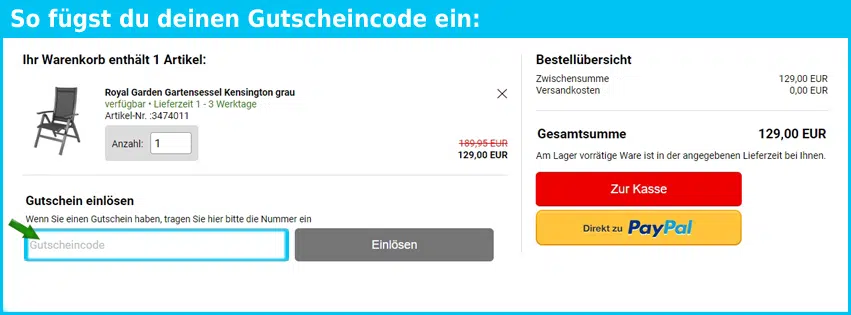 hertie Gutscheine - gutscheincode eingeben und sparen