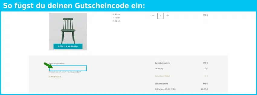 mycs Gutschein einfuegen und sparen blau