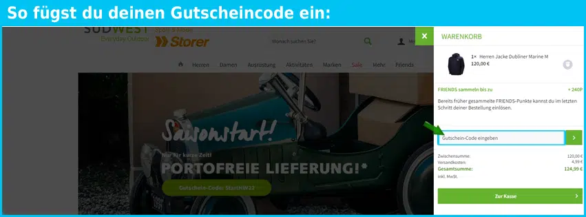 sued-west Gutscheine - gutscheincode eingeben und sparen