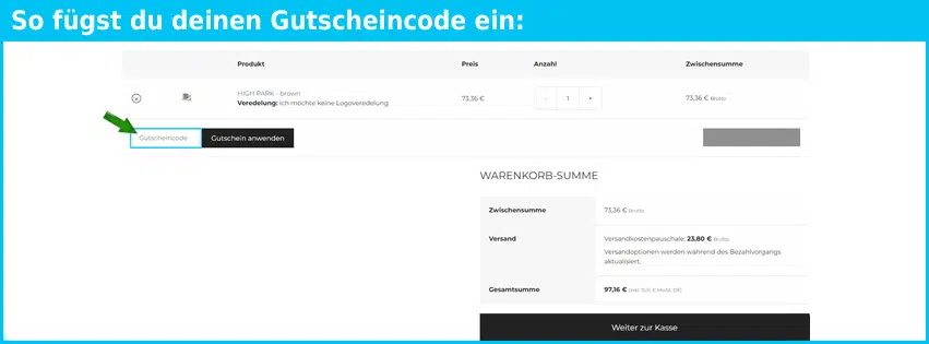 trends21 Gutscheine - gutscheincode eingeben und sparen
